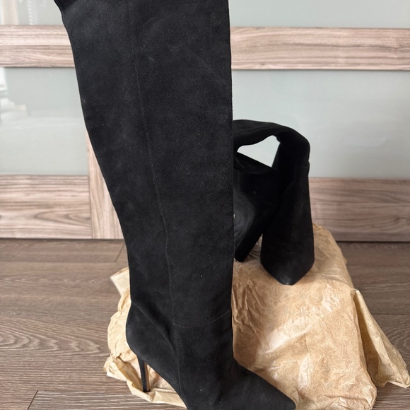 Aldo Suede Knee High Boots - Picture 3 of 9